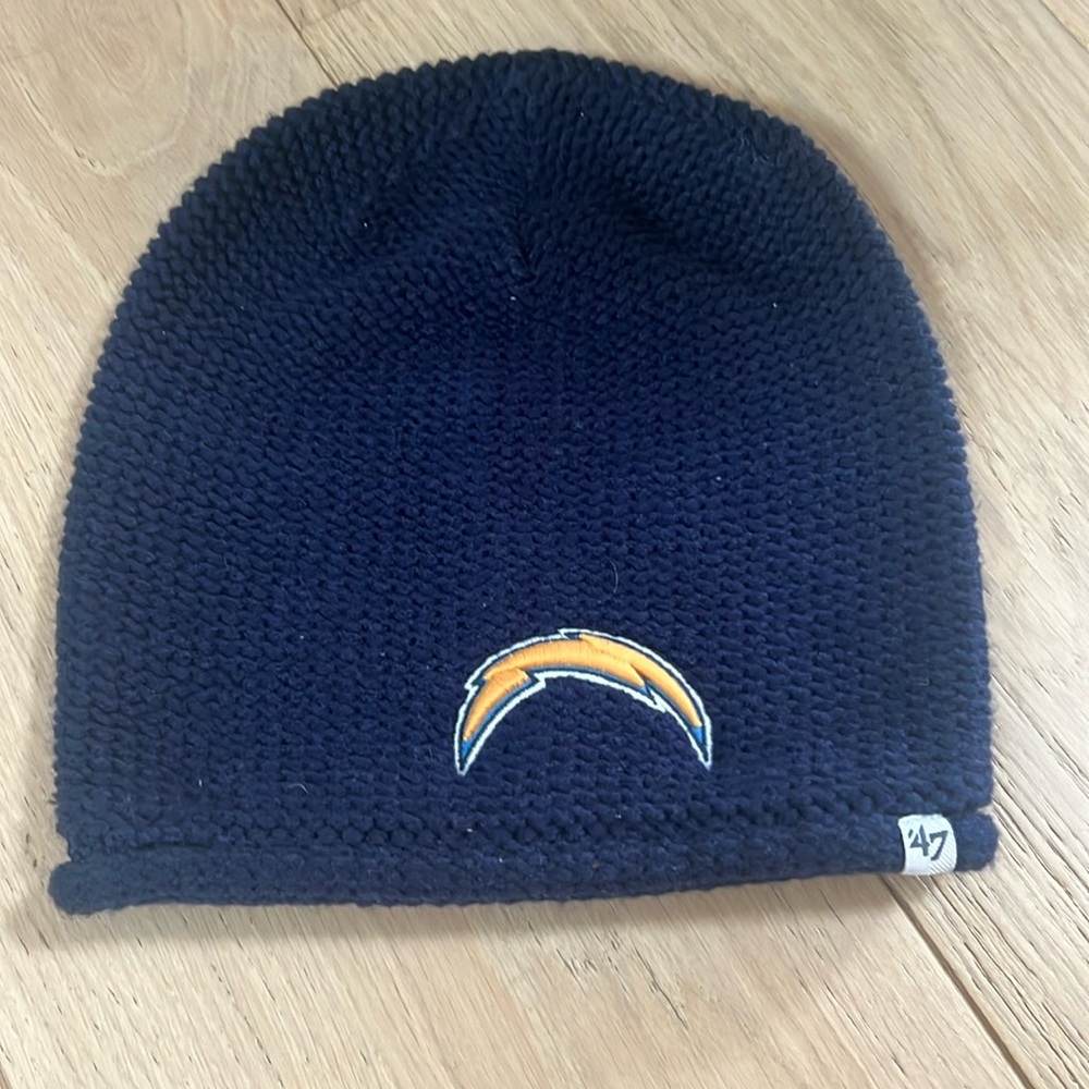 ‘47 brand Lite knit LA Chargers winter hat made for women but unisex